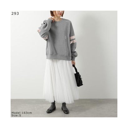 レペット Repetto repetto スウェットシャツ Satin sweatshirt S0573A （340/CHOCOLAT/ブラウン）｜詳細画像
