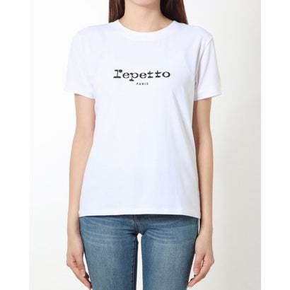 レペット repetto R0257 ロゴ入りショートスリーブTシャツ （ホワイト）｜詳細画像