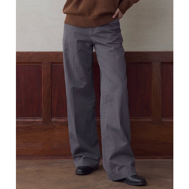 MAISON CLUB 限定商品 エッセンシャルTCツイルカーブパンツ （チャコールグレー）