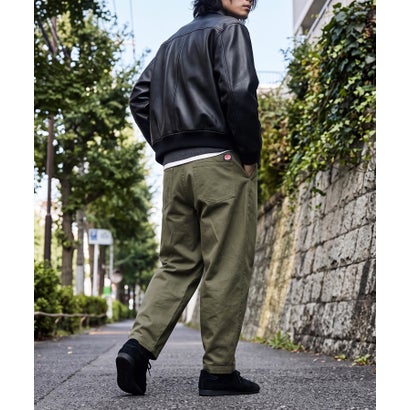 限定商品 PT38別注 ウォッシュドハードツイルコットン HARD TWILL 2TUCK PANTS【セットアップ対応】｜詳細画像