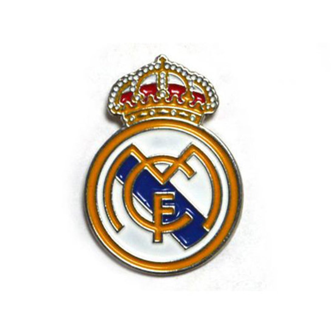 Real Madrid レアルマドリード ピンバッジ(ホワイト) REAL-P4 ホワイト 代表・クラブウェア＆グッズ -サッカーショップ【SWS】