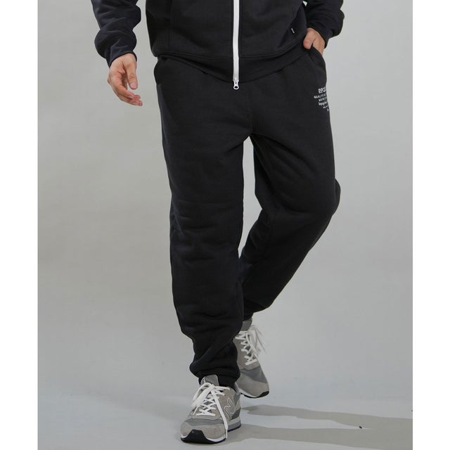 ロングパンツ メンズ ロゴ （BLK）