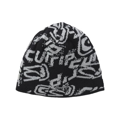 リップカール RIP CURL RIP CURL リップカール ニット帽 ビーニー ニットキャップ （BK/GY）｜詳細画像