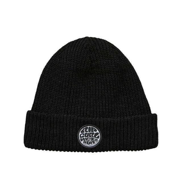ニット帽 ビーニー ニットキャップ （BLK）
