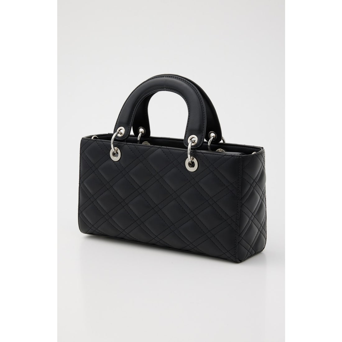 rienda キルティングデザイン2way バッグ GRY -靴＆ファッション通販 