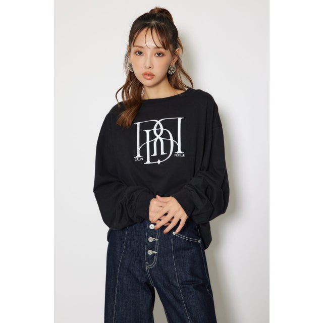 RDロゴロングTシャツ BLK