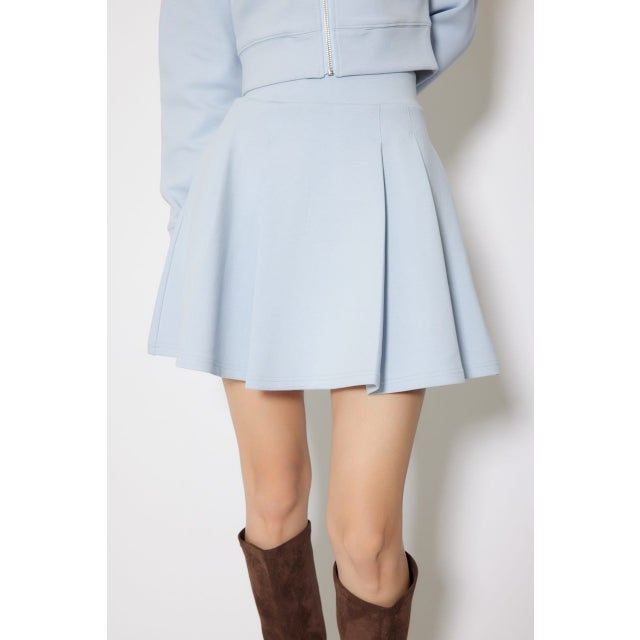 ダンボールニットジャストウエストスコートショートパンツ L/BLU1