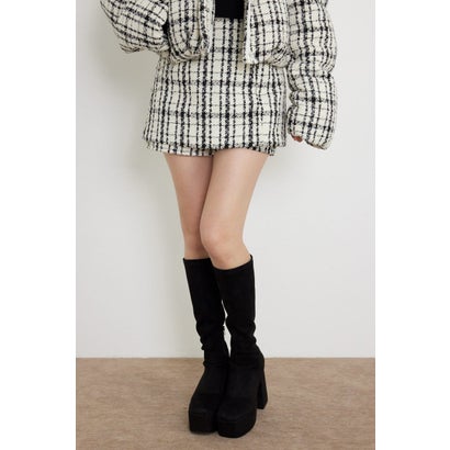 ラップミニスコートショートパンツ WHT｜詳細画像