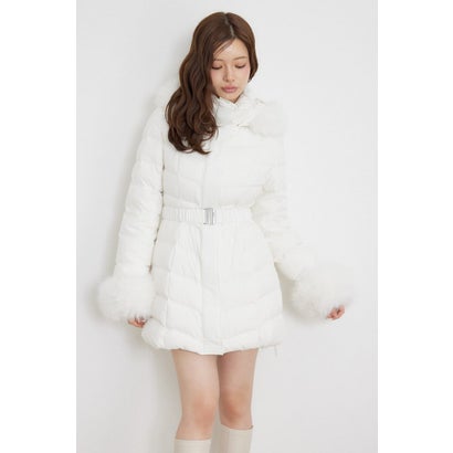 26AW Aラインダウンワンピコート L/PNK1｜詳細画像