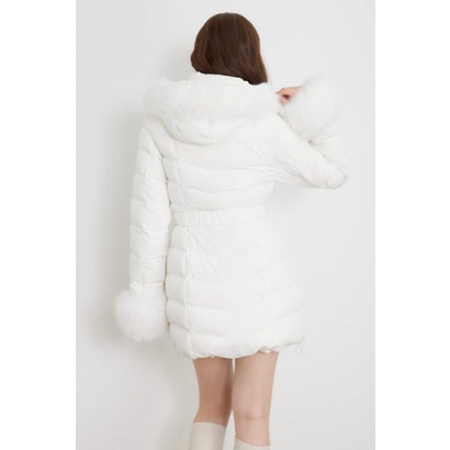 26AW Aラインダウンワンピコート L/PNK1｜詳細画像