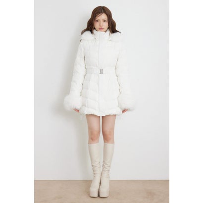 26AW Aラインダウンワンピコート L/PNK1｜詳細画像