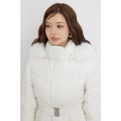 26AW Aラインダウンワンピコート L/PNK1｜詳細画像