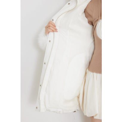 26AW Aラインダウンワンピコート L/PNK1｜詳細画像