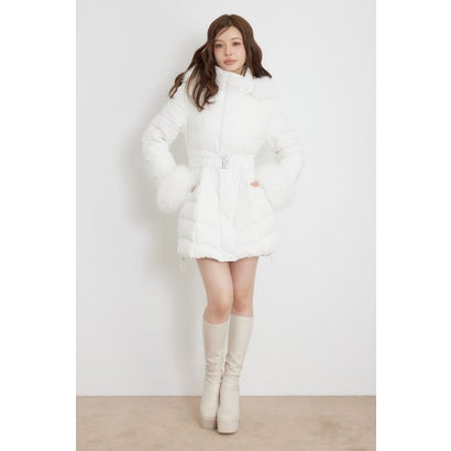 26AW Aラインダウンワンピコート L/PNK1｜詳細画像