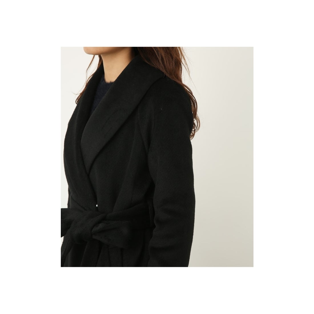 rienda ターンカラーガウンコート ベージュ -ファッション通販 FASHION 