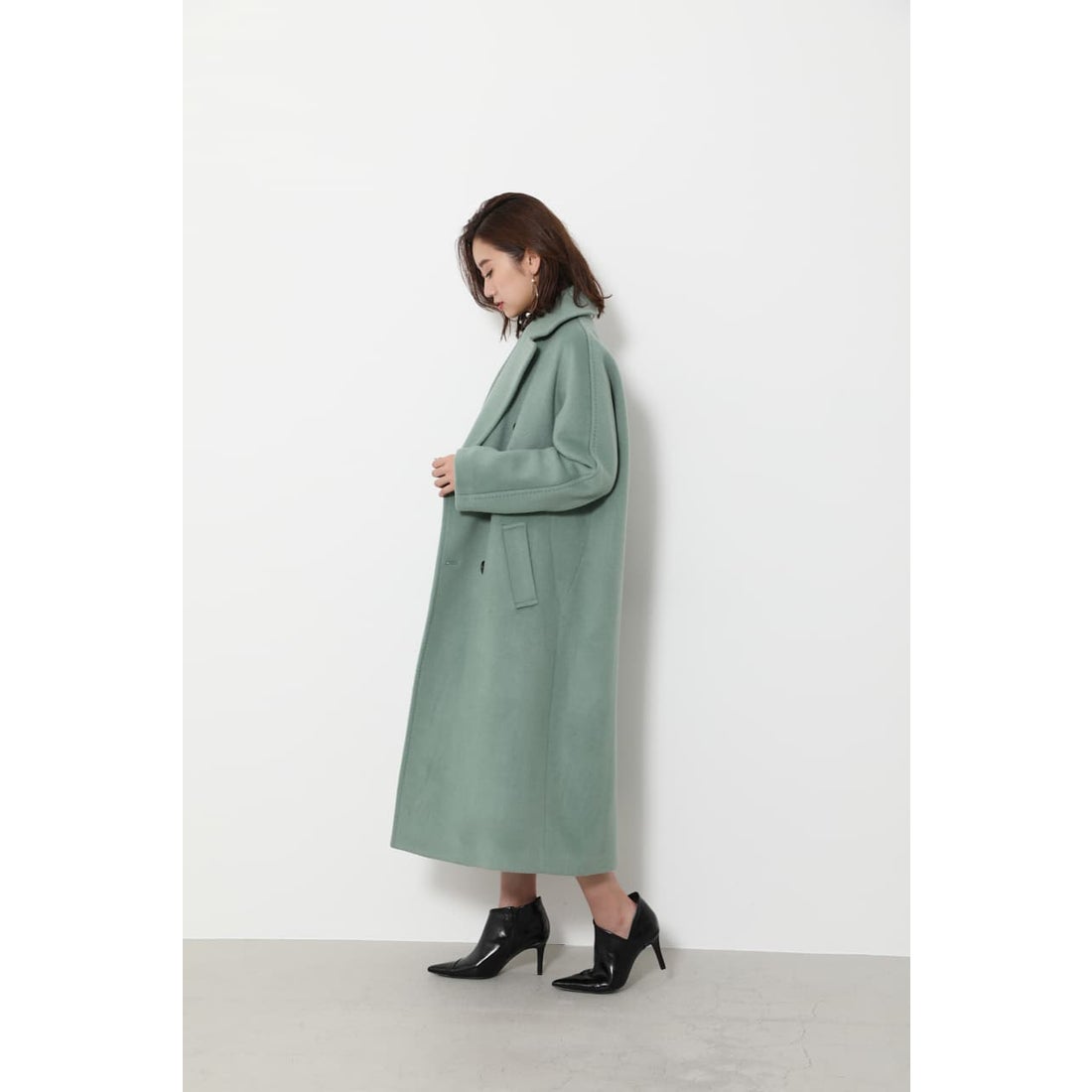 rienda Loose Tailor WOOL CT CAM -ファッション通販 FASHION WALKER