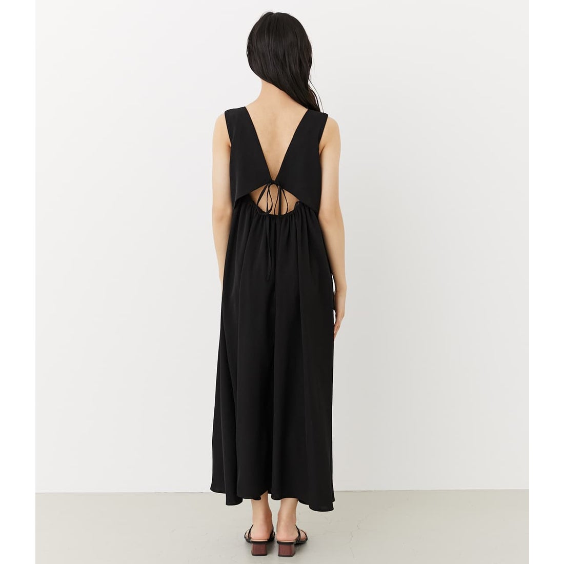 rienda バックオープンイージーOP BLK -ファッション通販 FASHION WALKER
