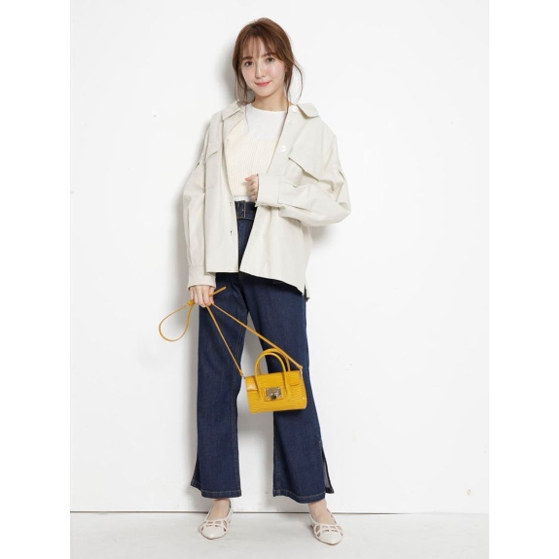 Rirandture CPOジャケット （カーキ） -ファッション通販 FASHION WALKER