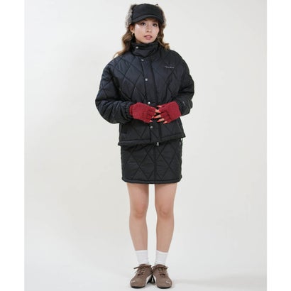 リッカファム RIKKA FEMME キャップ 無地 防寒 ウールライクイヤカバーキャップ RFA6F-1101 （BLK）｜詳細画像