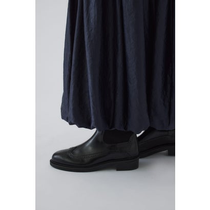 Wingtip chelsea boots BLK｜詳細画像