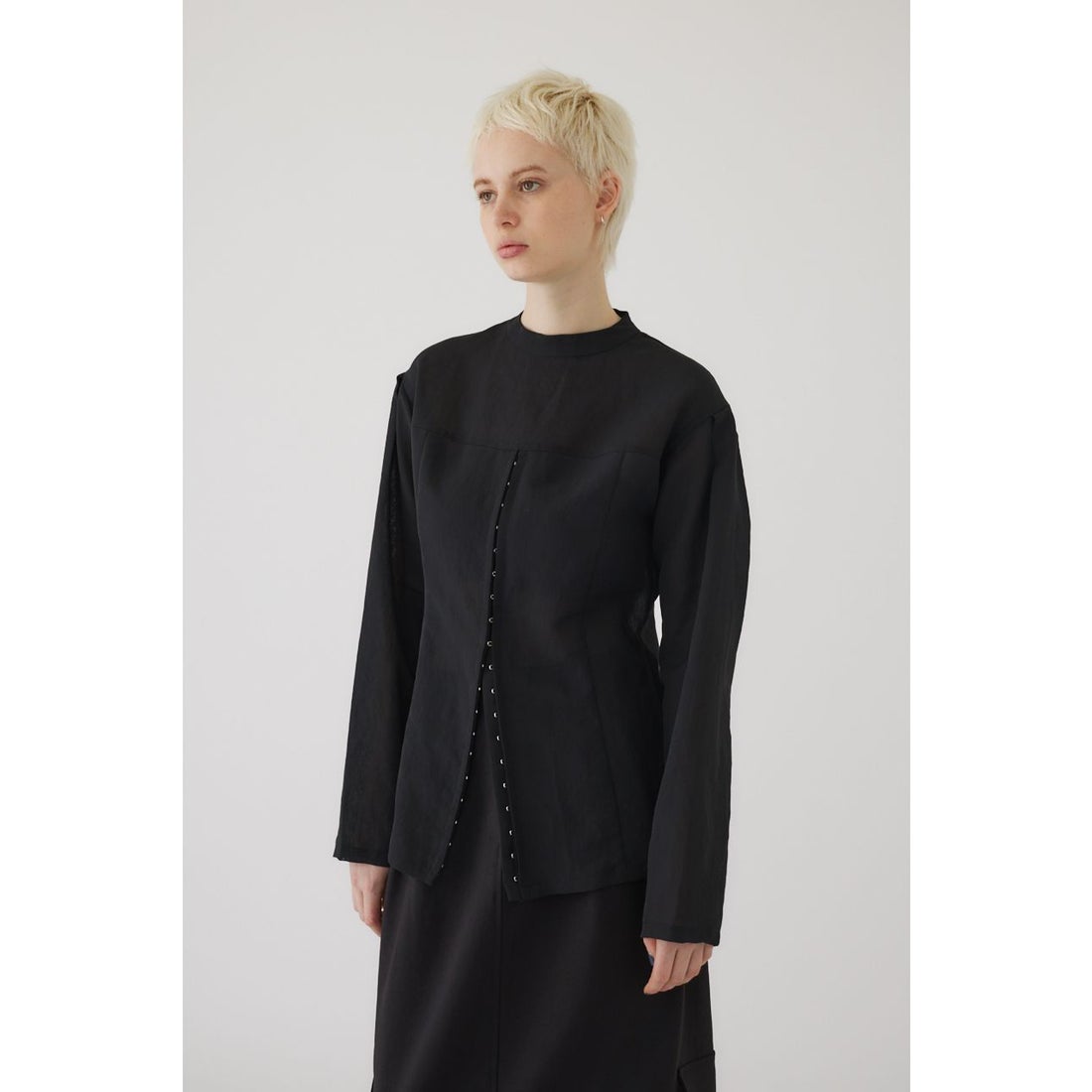 リムアーク RIM.ARK Front hook blouse （WHT） - ファッション通販 