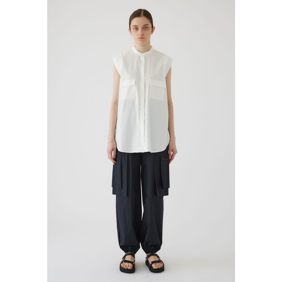 リムアーク RIM.ARK Layered no sleeve SH （WHT） - ファッション通販 