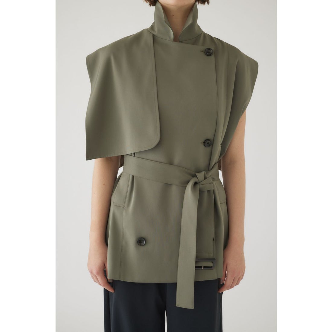 リムアーク RIM.ARK Trench detail vest （BLK） - ファッション通販