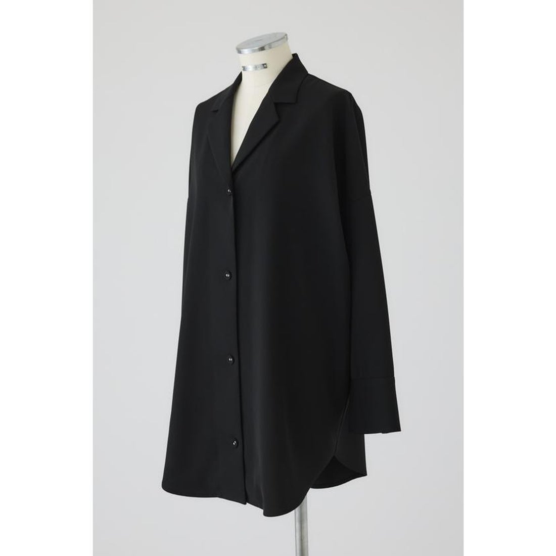 リムアーク RIM.ARK Long light round shirt （BLK） - ファッション 