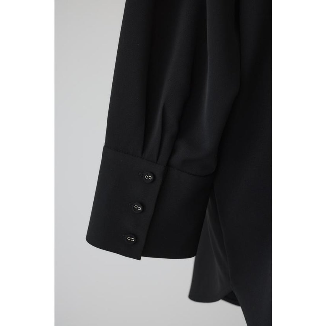 リムアーク RIM.ARK Long light round shirt （BLK） - ファッション 