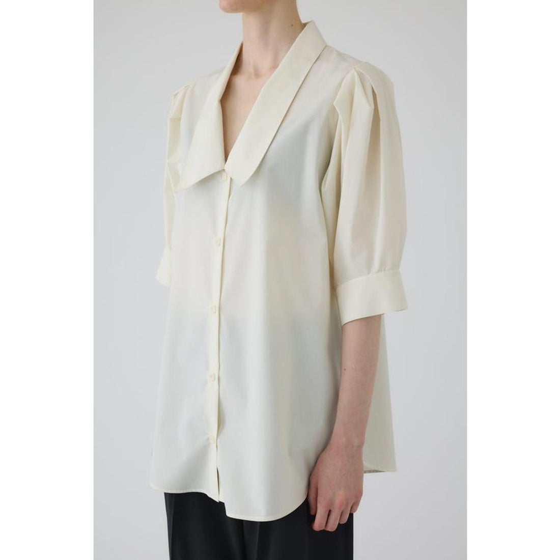 リムアーク RIM.ARK Quaker collar blouse （GRY） - ファッション通販