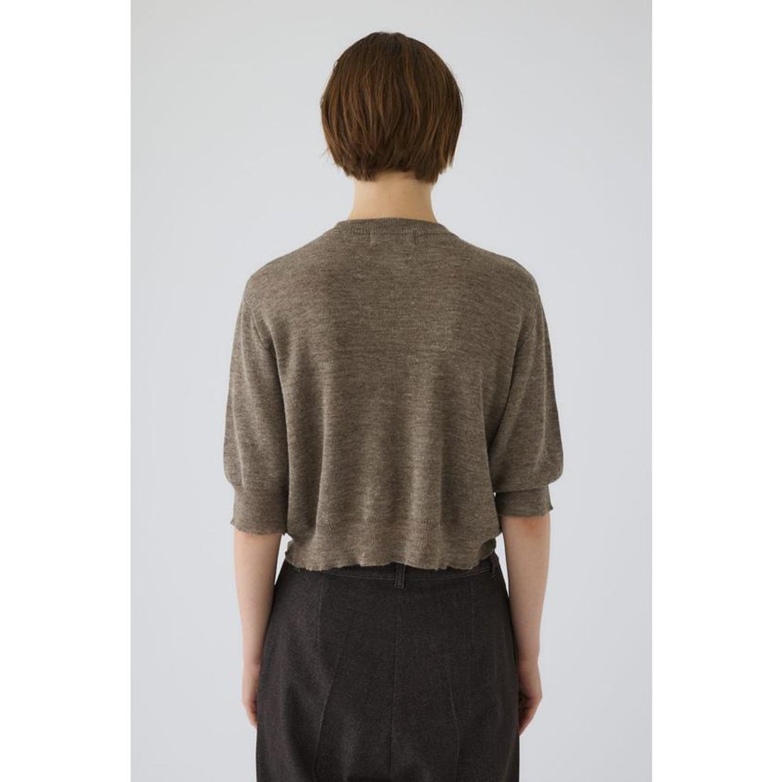 リムアーク RIM.ARK Front oval compact tops （GRY） - ファッション