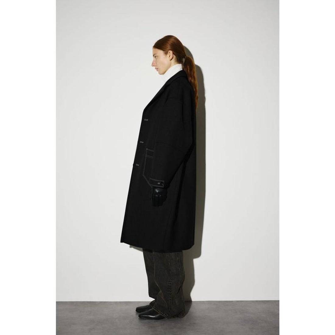 リムアーク RIM.ARK Gabardine bonding stitch CT （BLK 