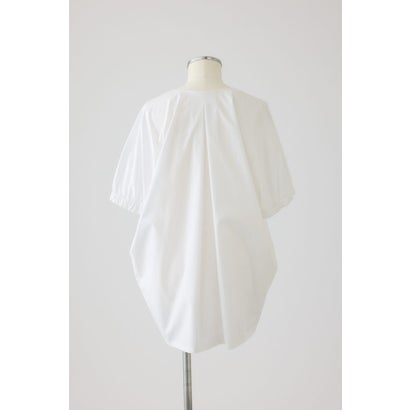 Gather sleeve v-neck PO KHA｜詳細画像