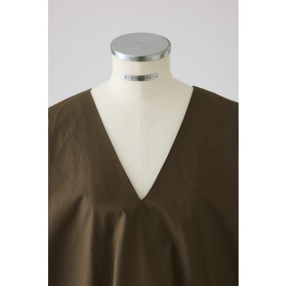 Gather sleeve v-neck PO KHA｜詳細画像