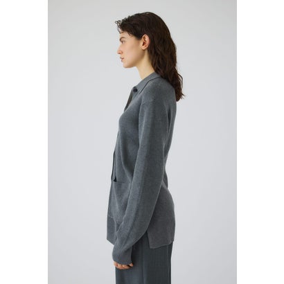 Medium length knit CD GRY｜詳細画像