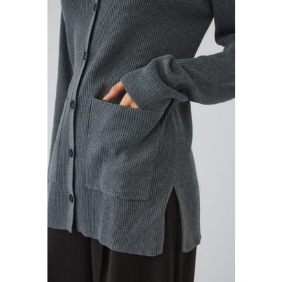 Medium length knit CD GRY｜詳細画像