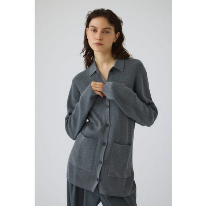 Medium length knit CD GRY｜詳細画像
