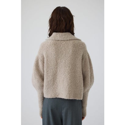 Boucle short knit L/GREIGE1｜詳細画像