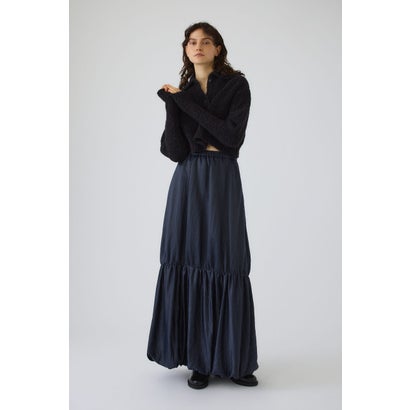 Boucle short knit BLK｜詳細画像