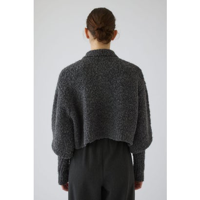 Boucle short knit C.GRY｜詳細画像