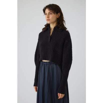 Boucle short knit C.GRY｜詳細画像