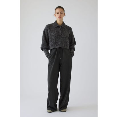 Boucle short knit C.GRY｜詳細画像