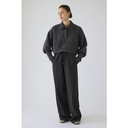 Boucle short knit C.GRY｜詳細画像