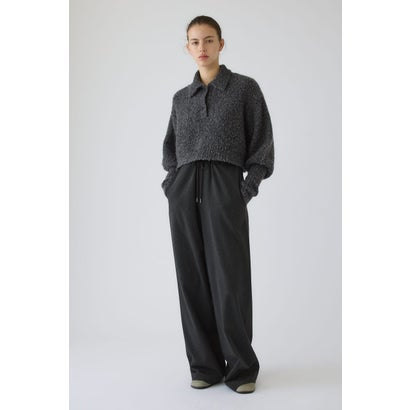 Boucle short knit C.GRY｜詳細画像