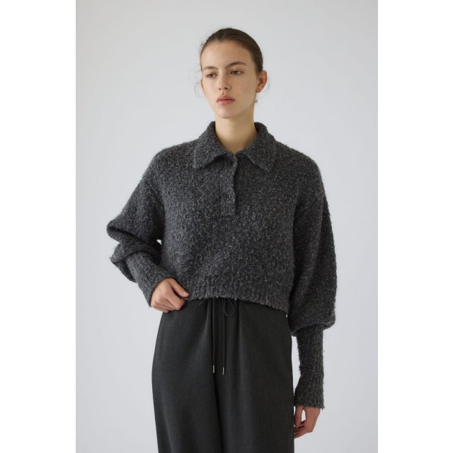 Boucle short knit C.GRY