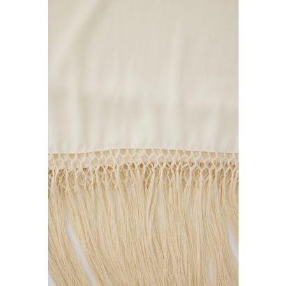 Flowing long stole WHT｜詳細画像