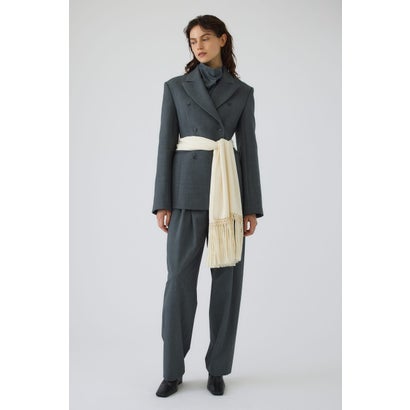 Flowing long stole WHT｜詳細画像