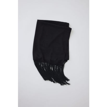 Flowing long stole BLK｜詳細画像