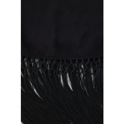 Flowing long stole BLK｜詳細画像