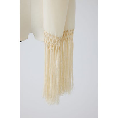 Flowing long stole BLK｜詳細画像